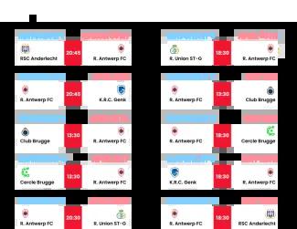 Blue var matches 4
